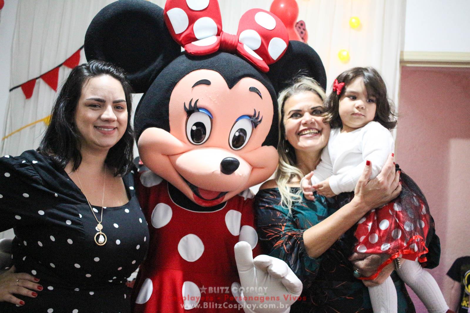 Minnie Personagens Vivos Para Festas e Eventos.