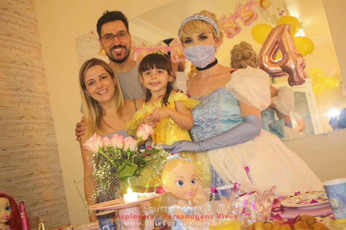 Cinderela Personagem Vivo Para Festa e Eventos.
