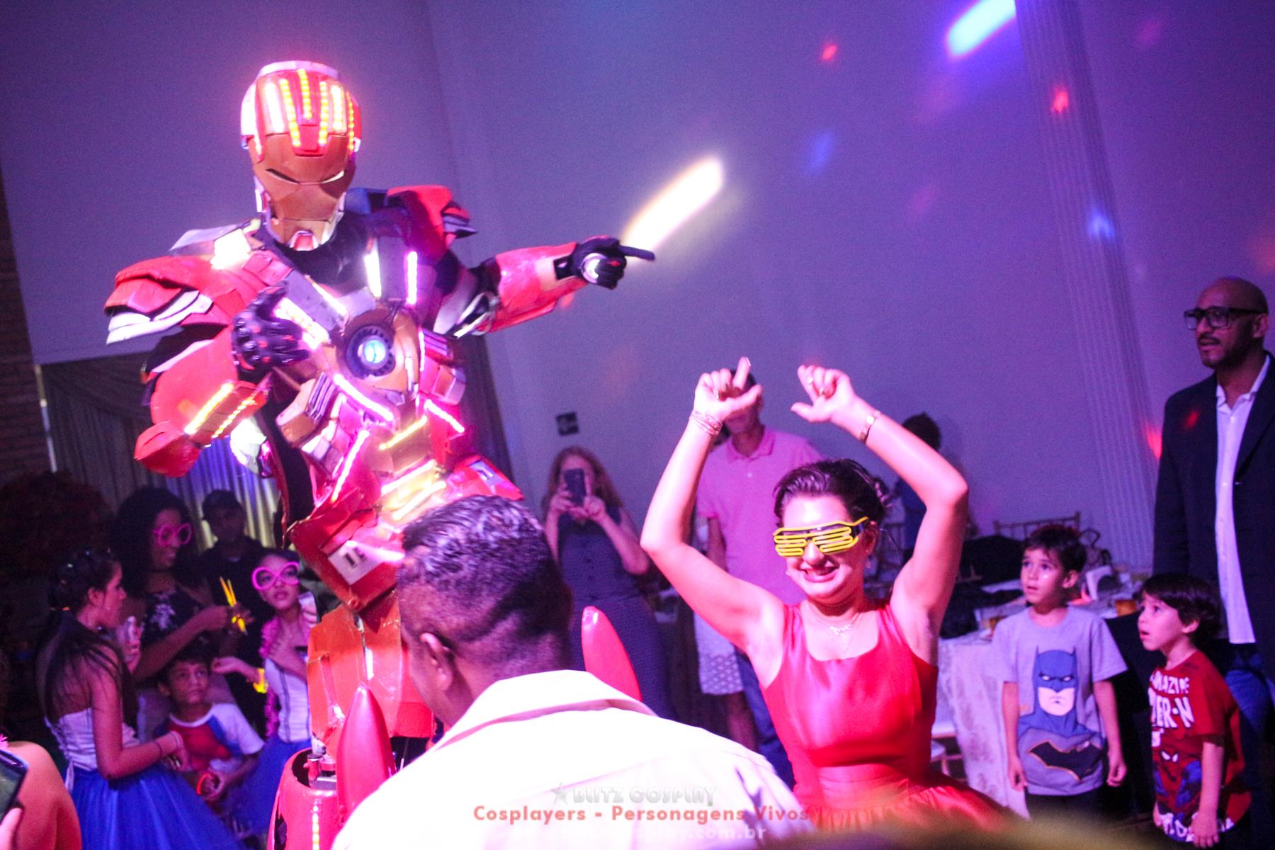 Os Vingadores Personagens vivos festas