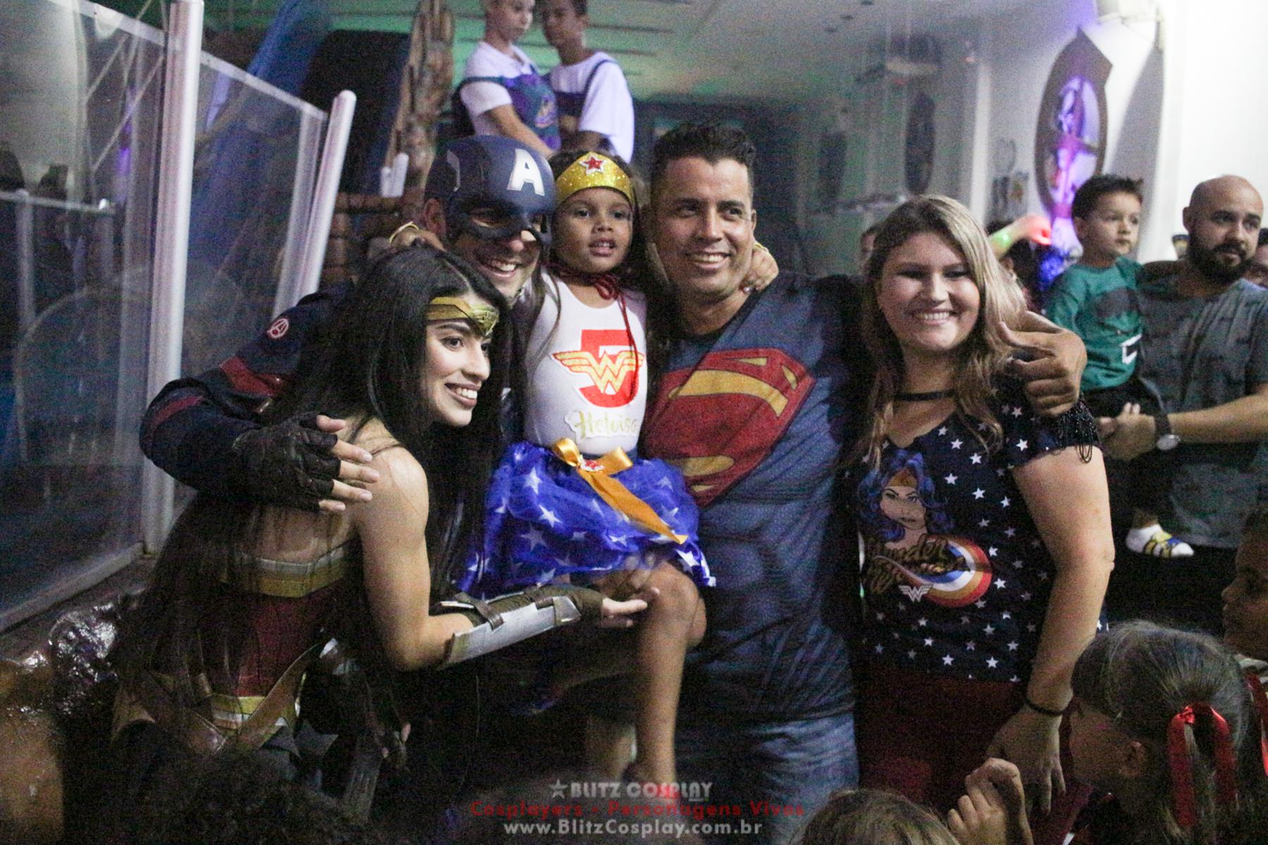 Capitão America Personagem vivo festas