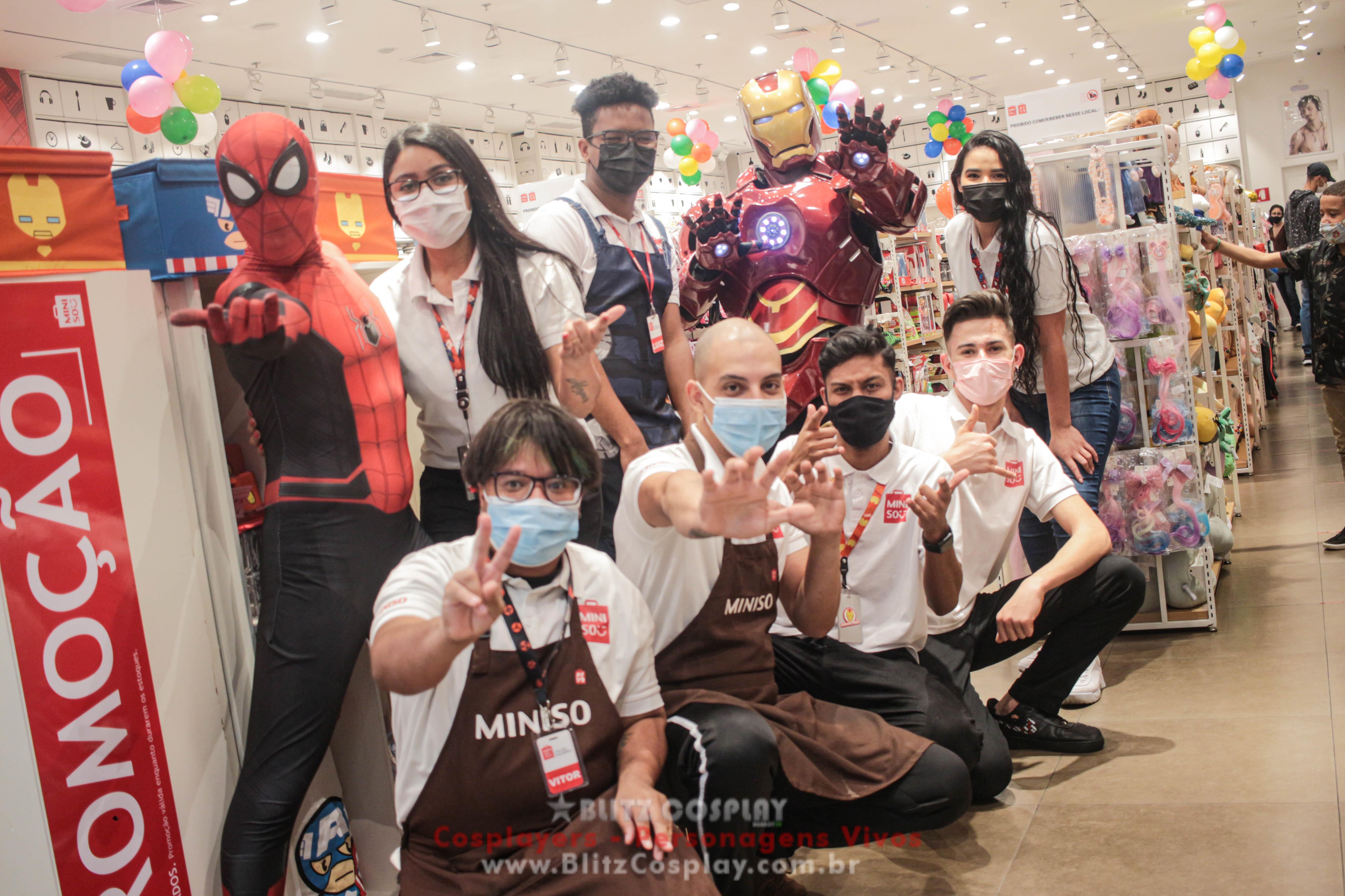 Heróis Personagem Vivo Para Festas e Eventos.