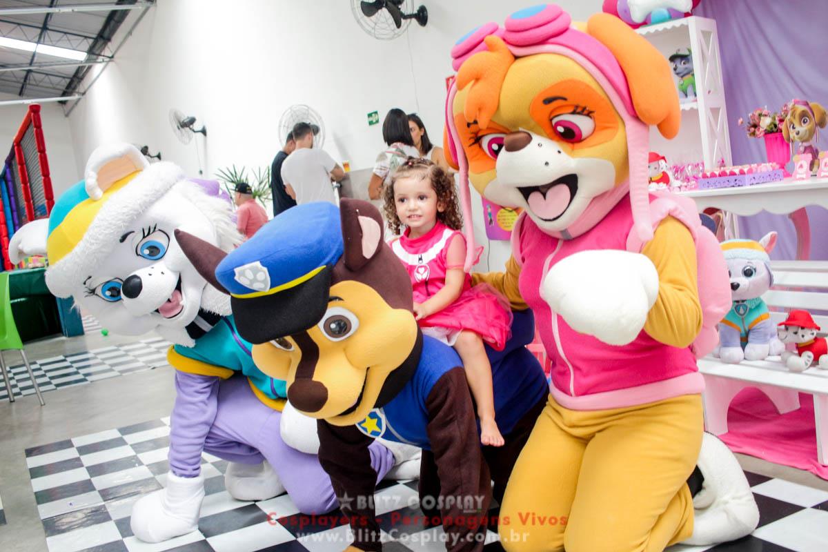Patrulha Canina Personagens Vivos Para Festas e Eventos.