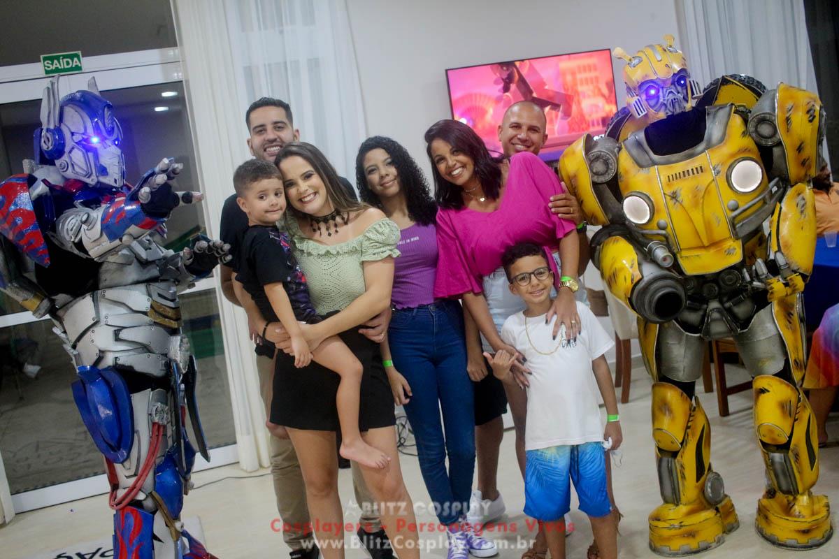 Transformers Personagem Vivo Para Festas e Eventos 