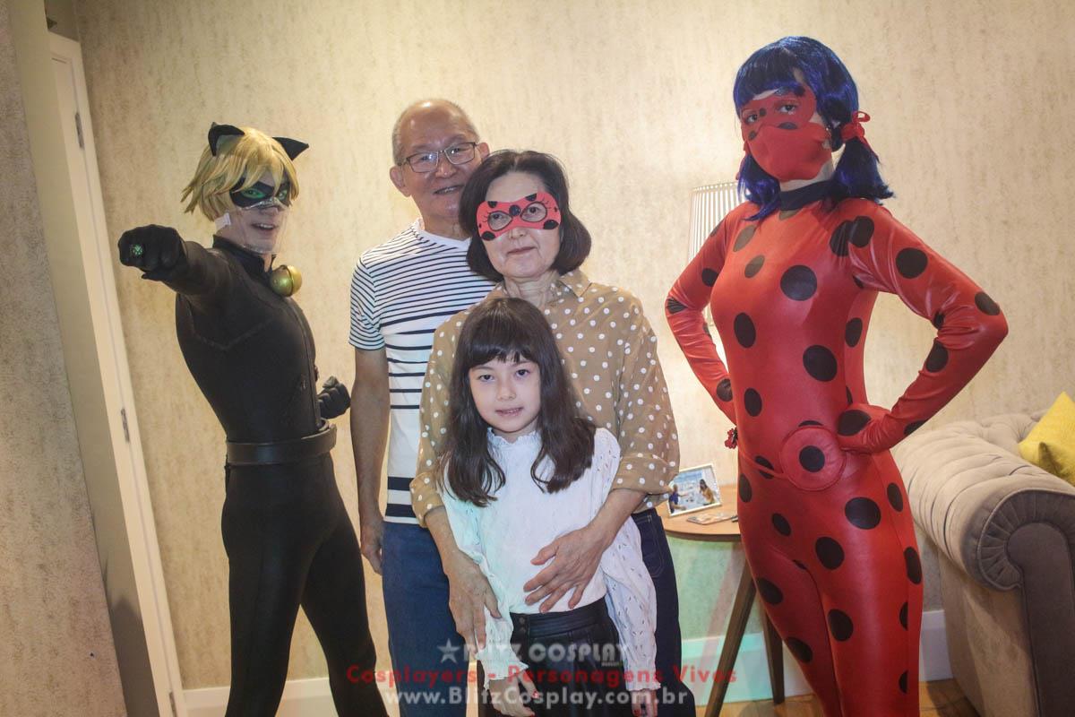 LadyBug Personagem Vivo Para Festas e Eventos.