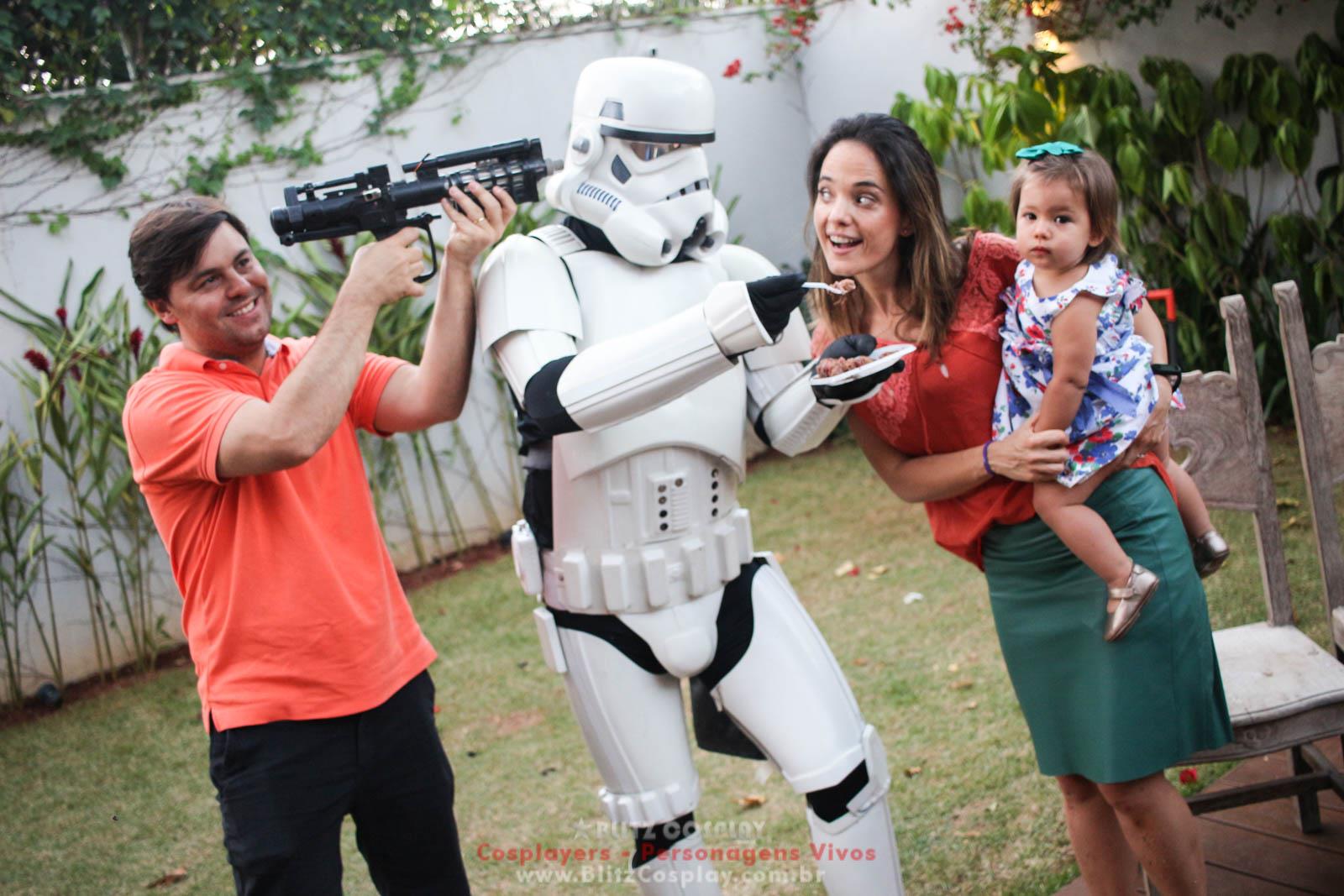StarWars Personagem Vivo Para Festas e Eventos.