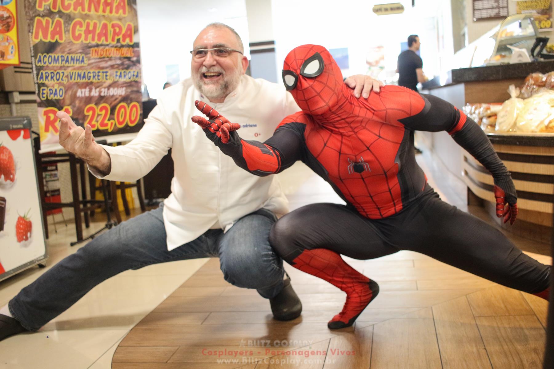 Heróis Personagens Vivos Para Eventos.