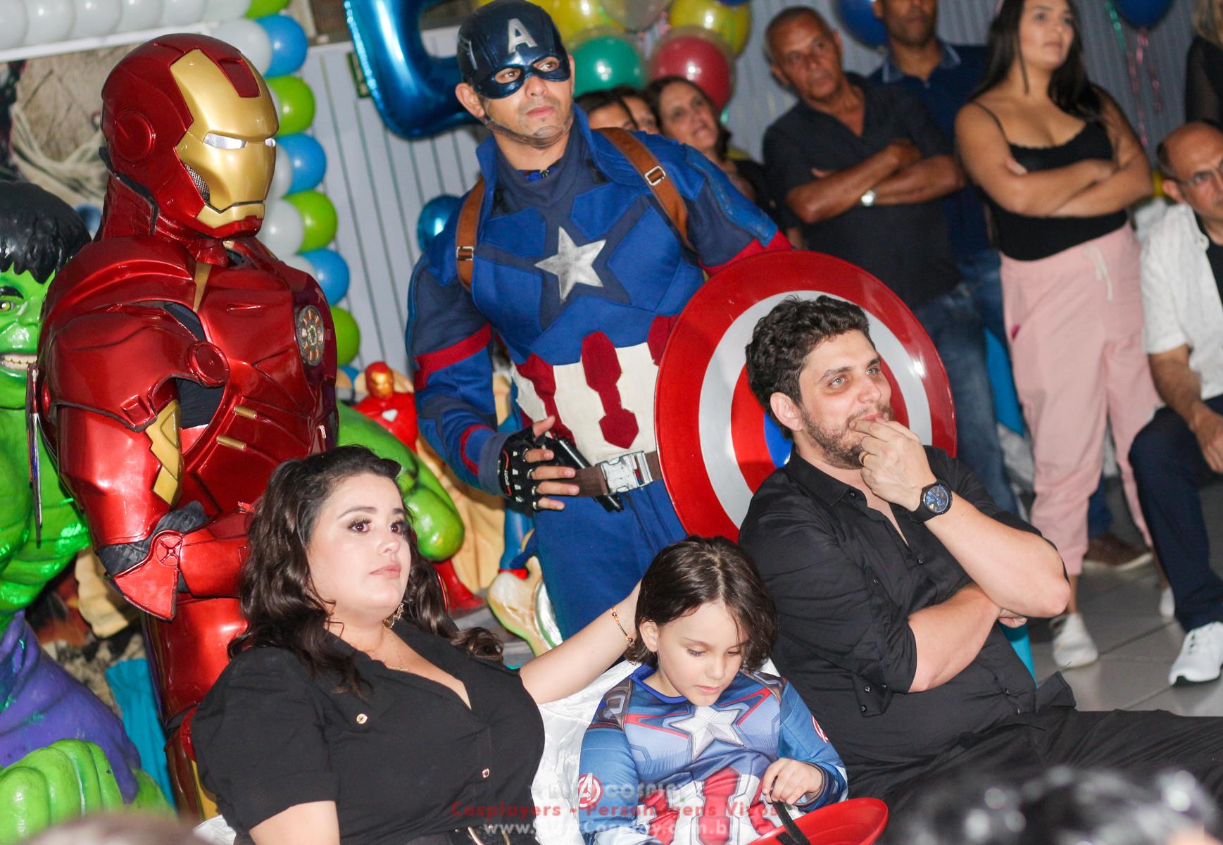 Homem de Ferro Personagens vivos para festa