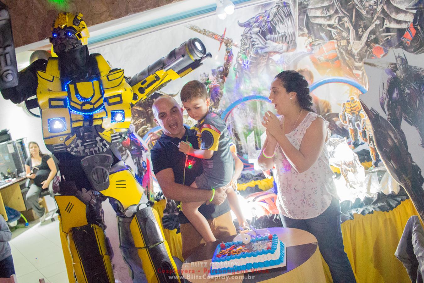 Transformers Personagens vivos para festas