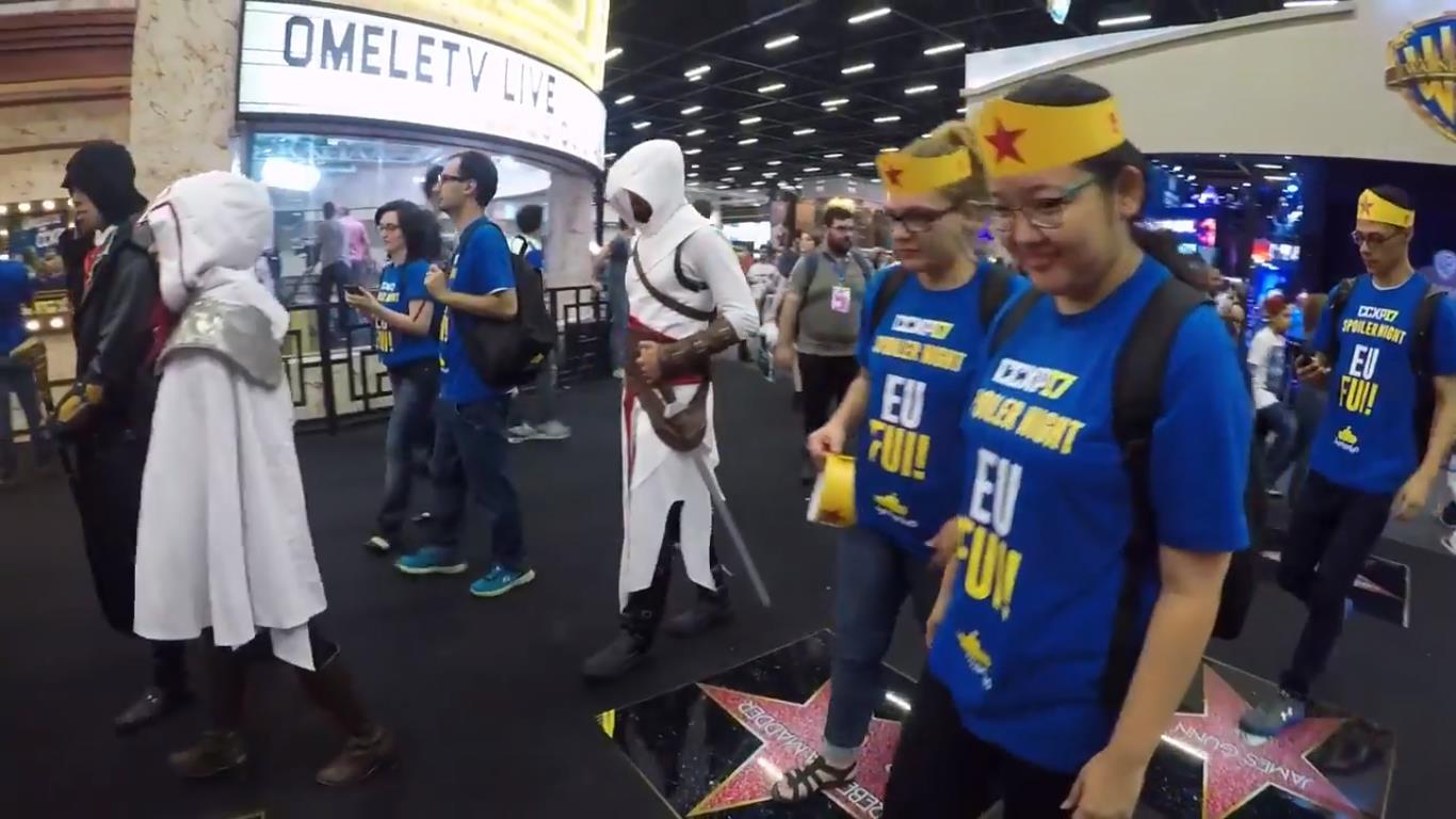 Assasin's Creed Personagem vivo para eventos