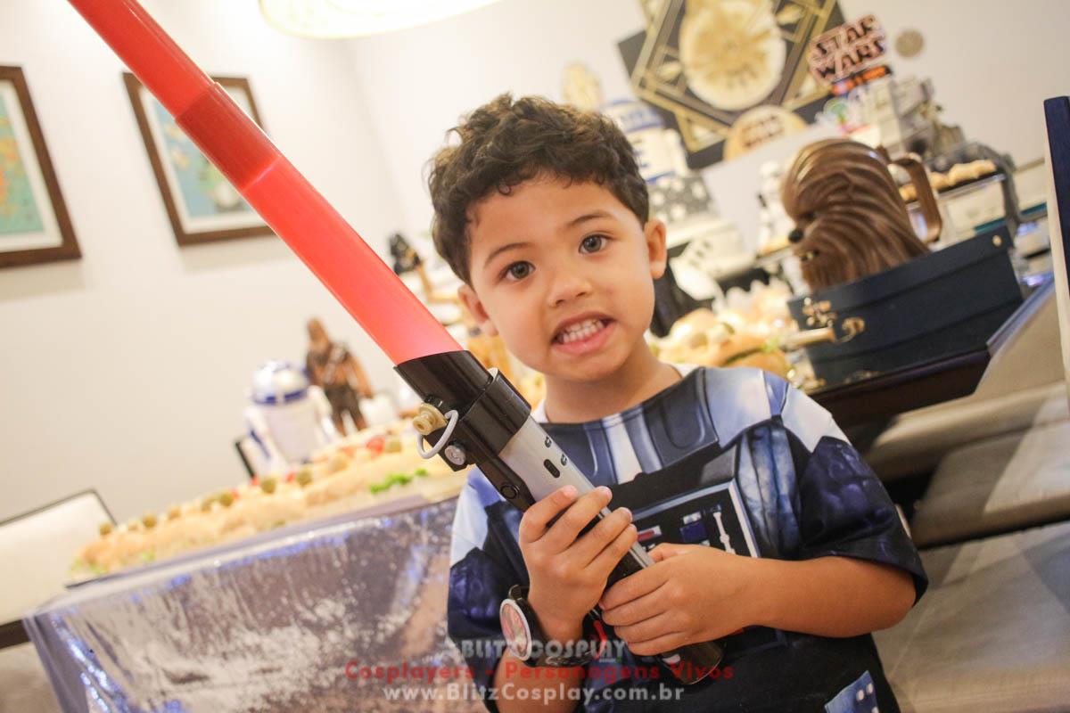 StarWars Personagem Vivo Para Festas e Eventos.