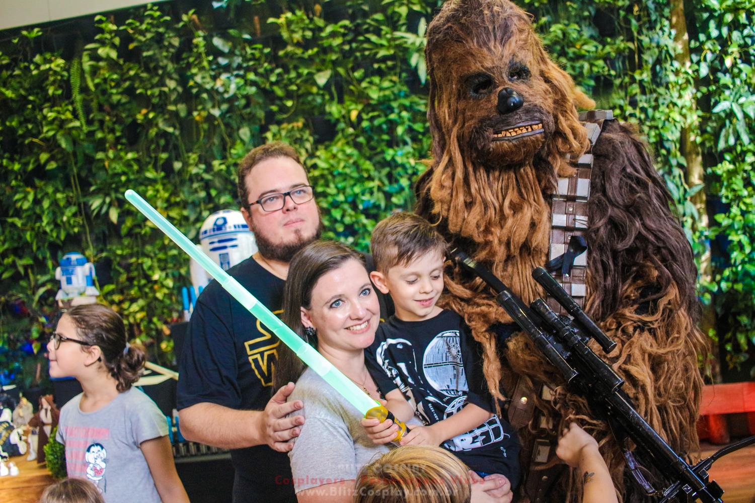 Star Wars Personagem Vivo Para Festas.