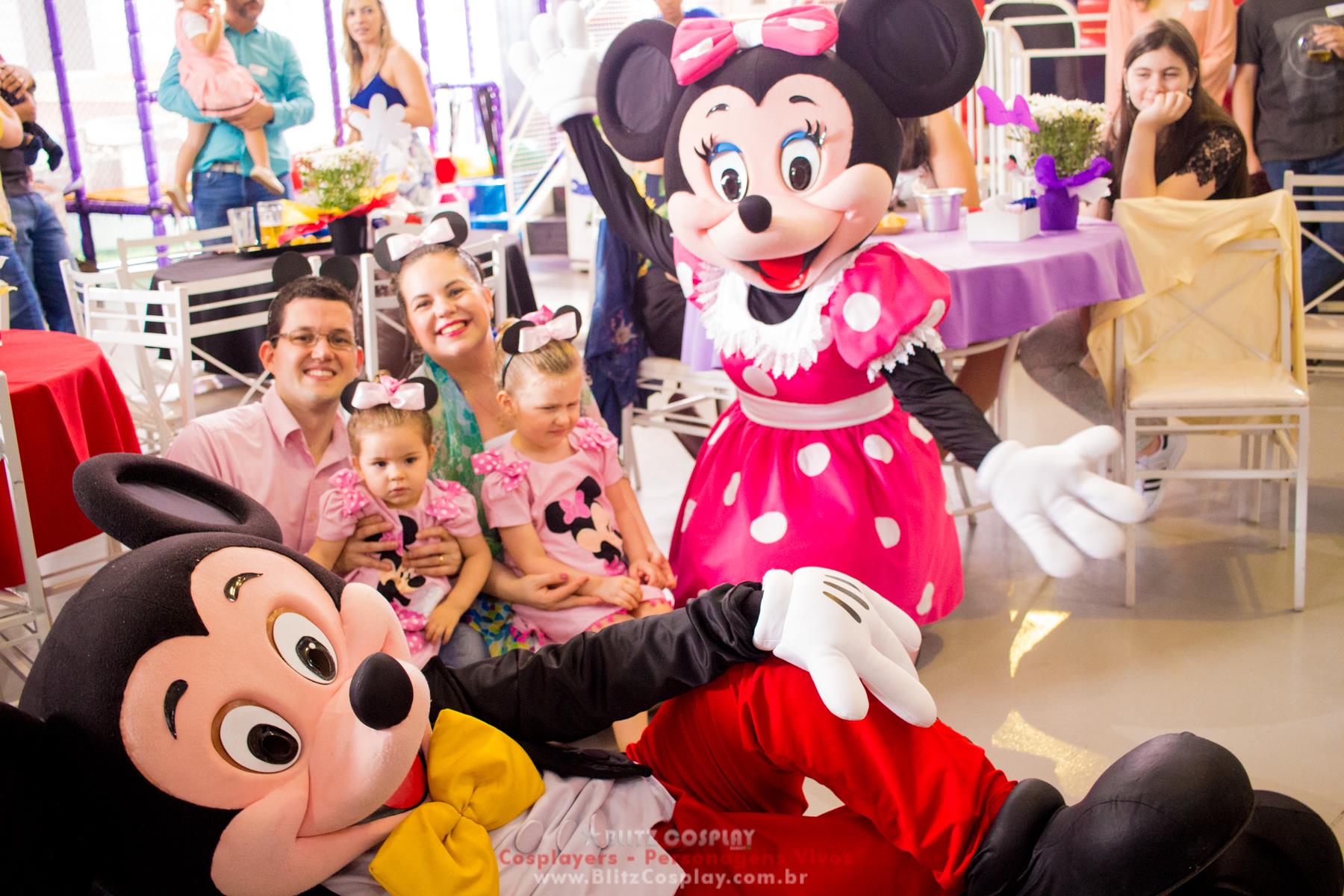 Mickey Personagens vivos para festas