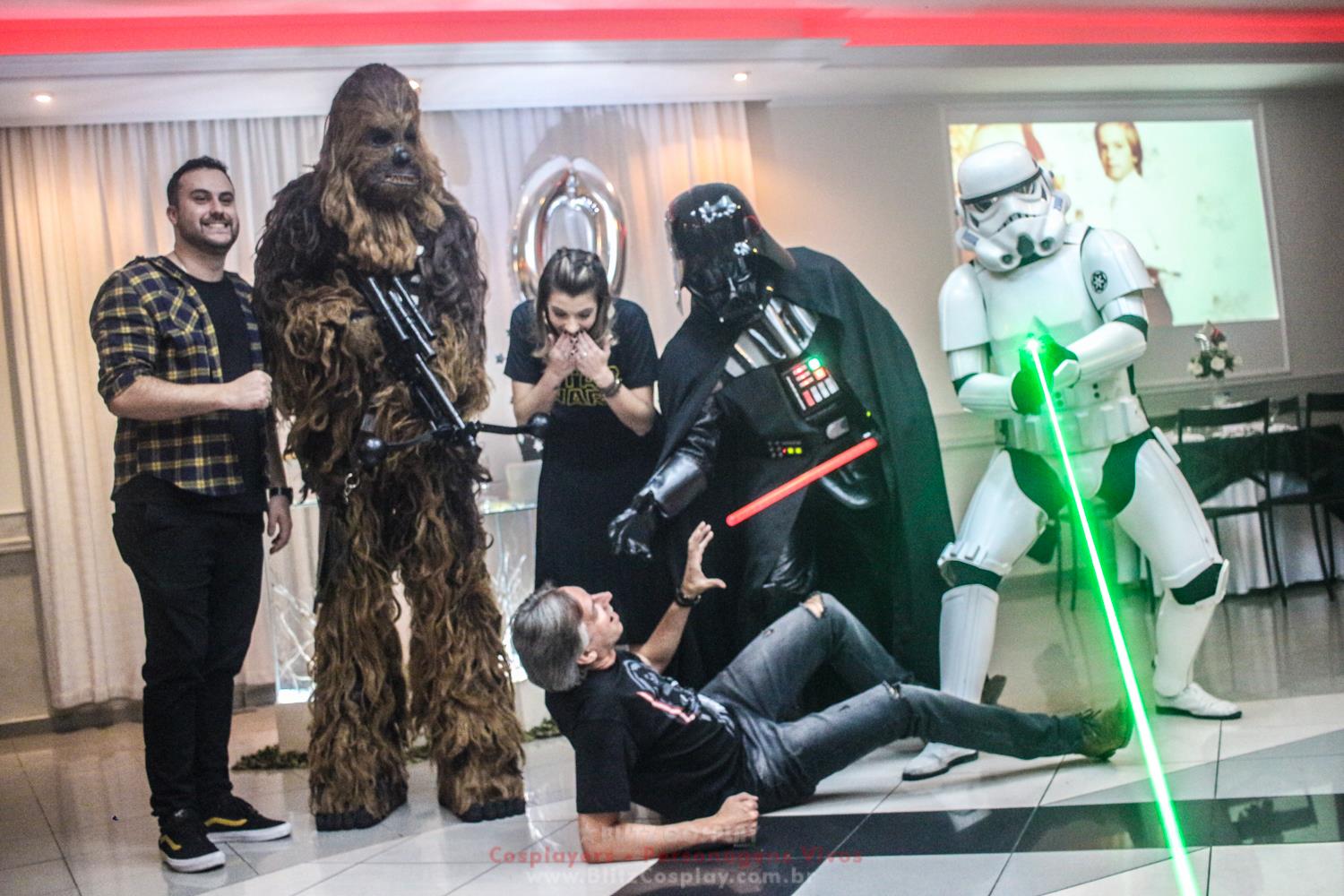 Star Wars Personagem Vivo Para Festas
