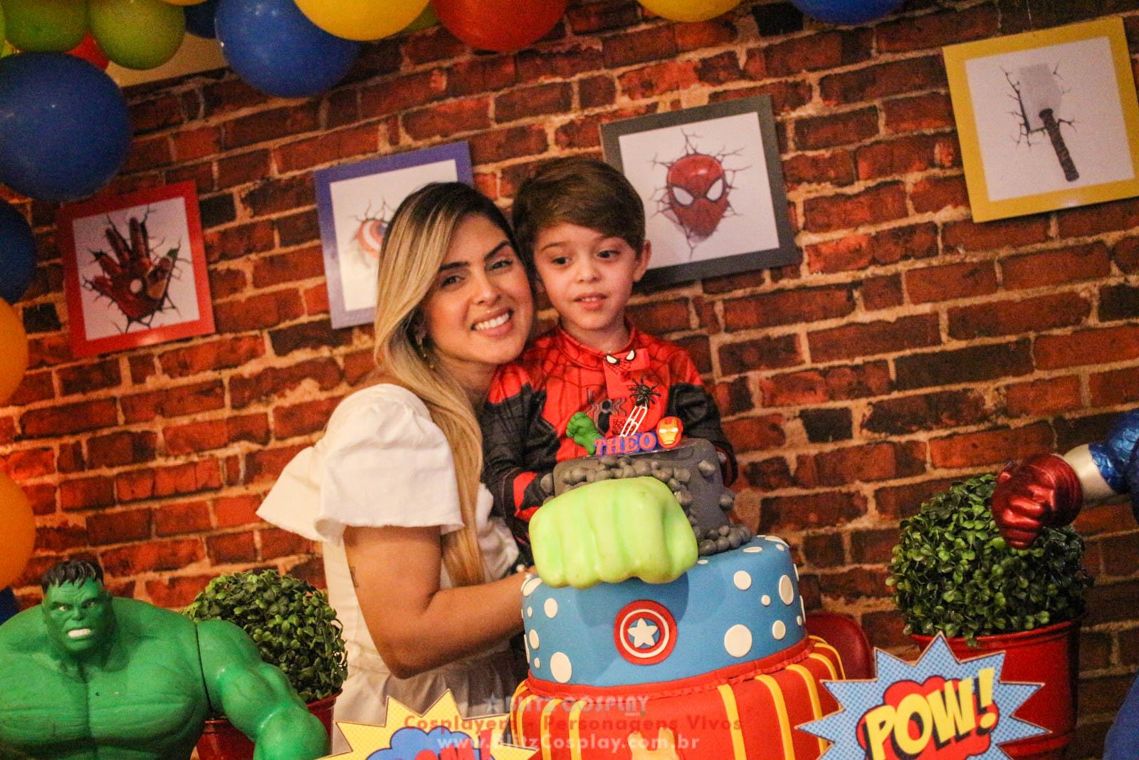 Heróis Personagens Vivos Para Festas e Eventos.