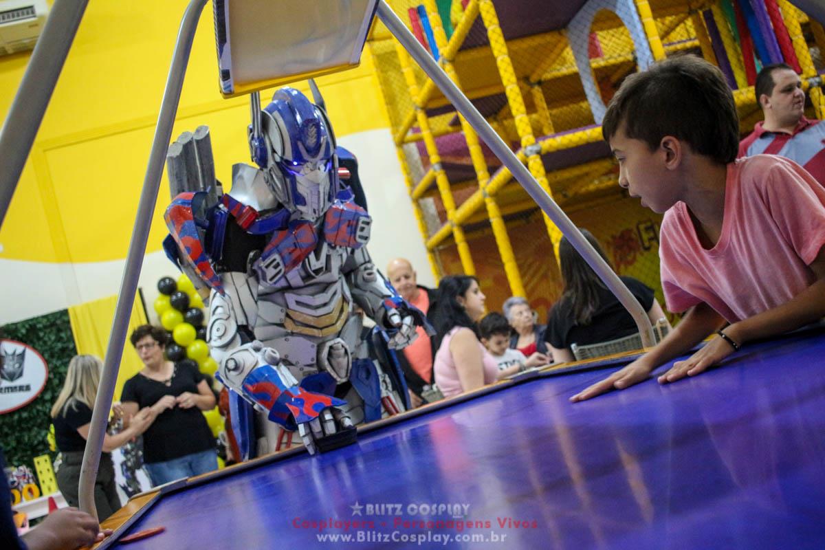 Transformers Personagens Vivos Para Festas.