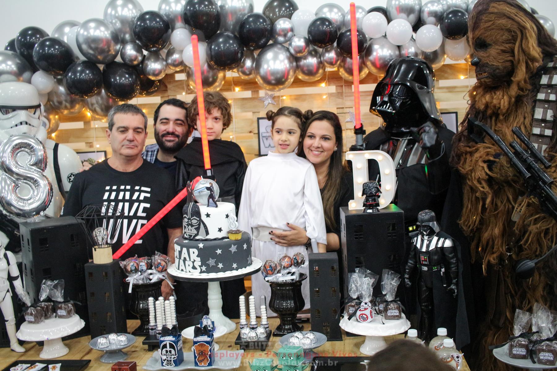 Star Wars Personagem Vivo Para Festas.