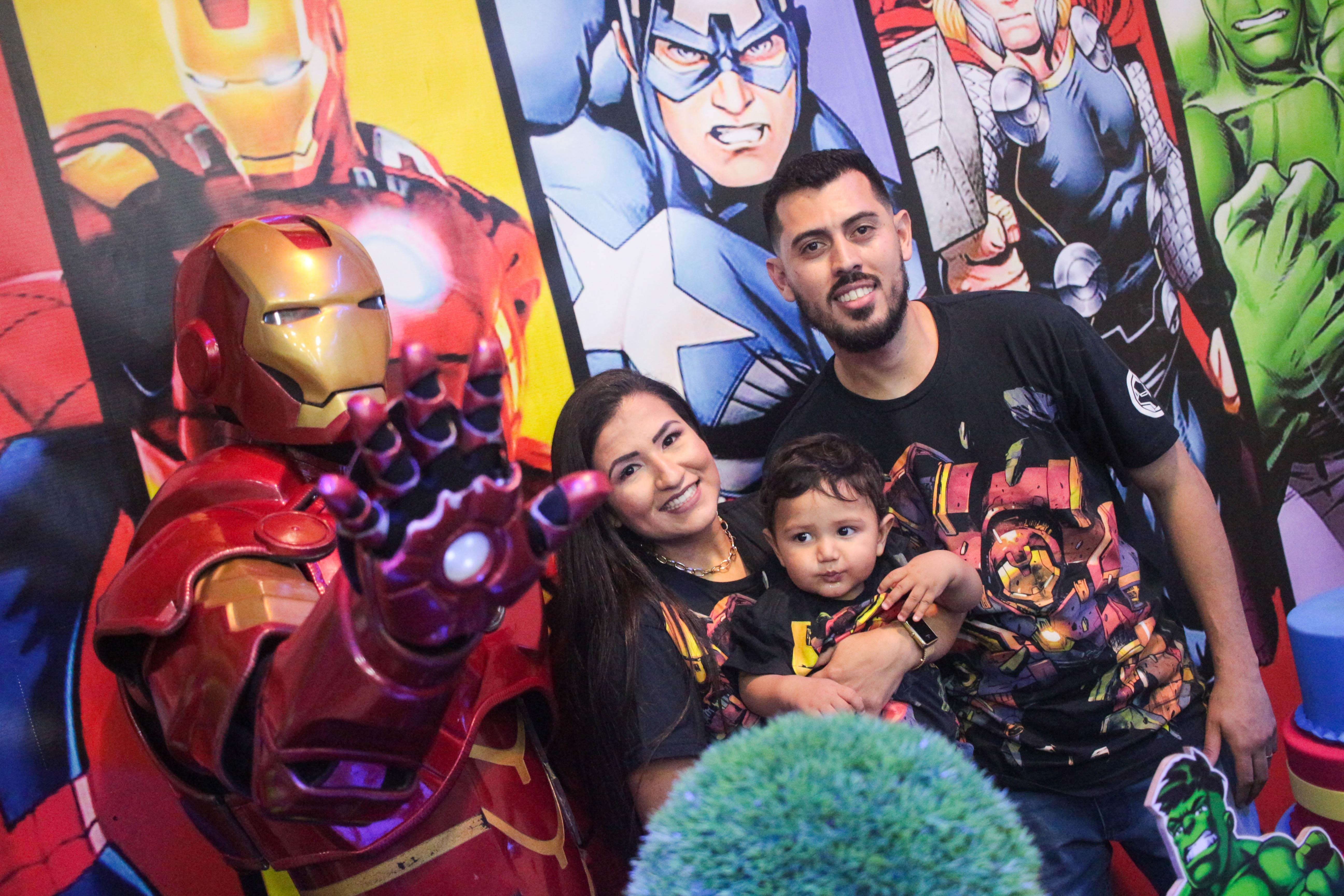 Homem de Ferro Personagem Vivo Para Festas e Eventos.