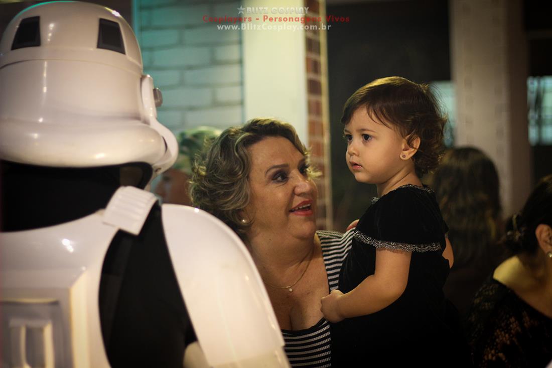 Star Wars Personagens vivos para aniversário