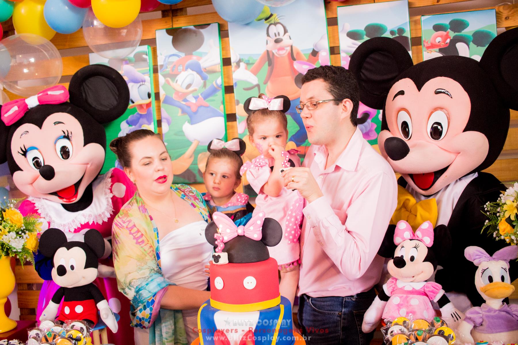 Mickey Personagens vivos para festas