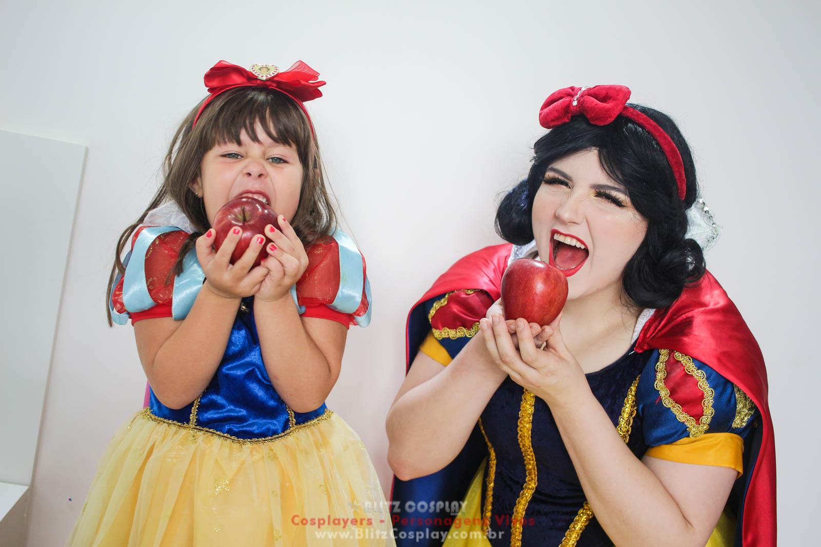Branca de Neve Personagem Vivo Para Eventos e Festas.