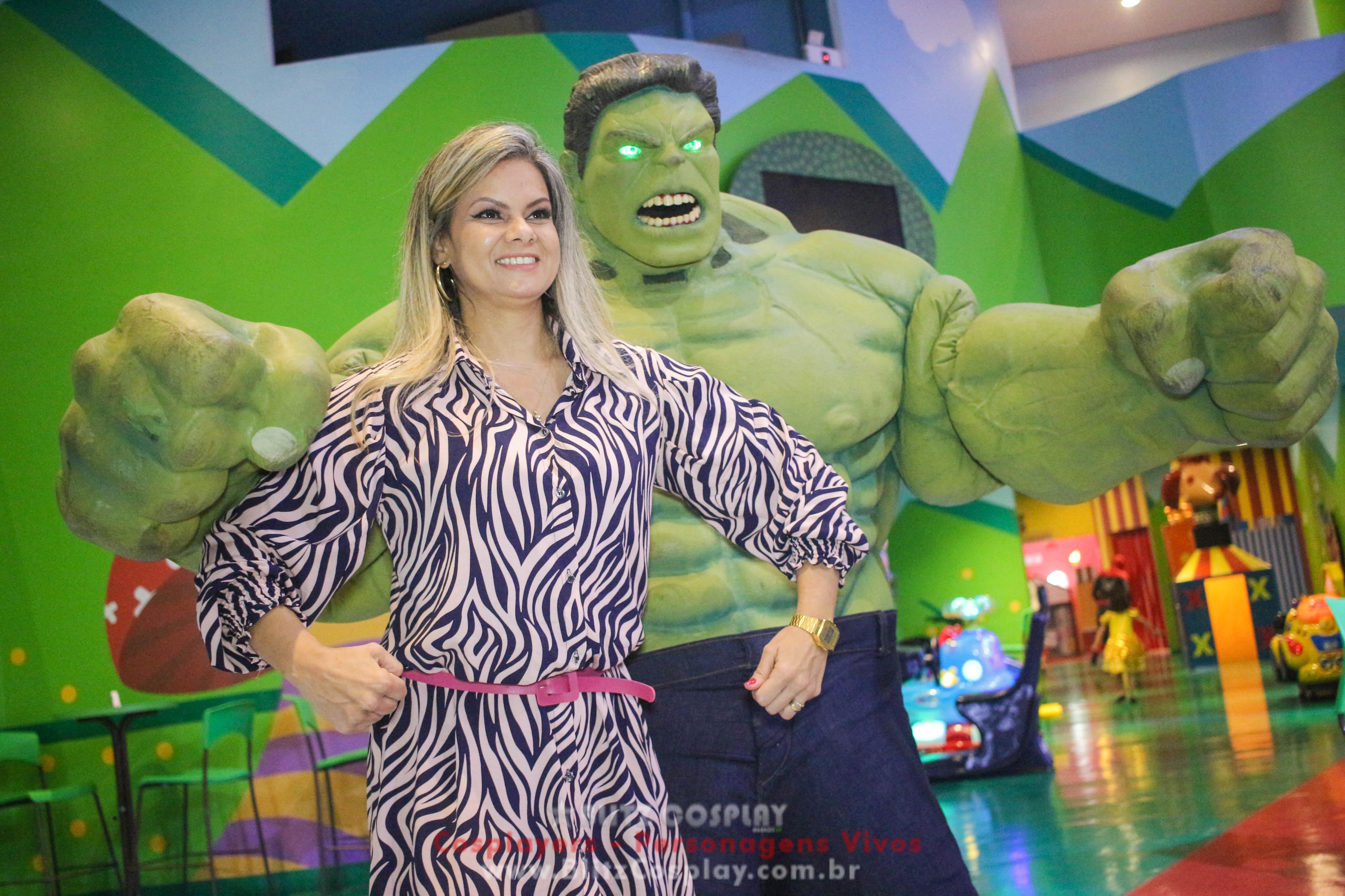 Heróis Personagem Vivo Para Festas e Eventos.