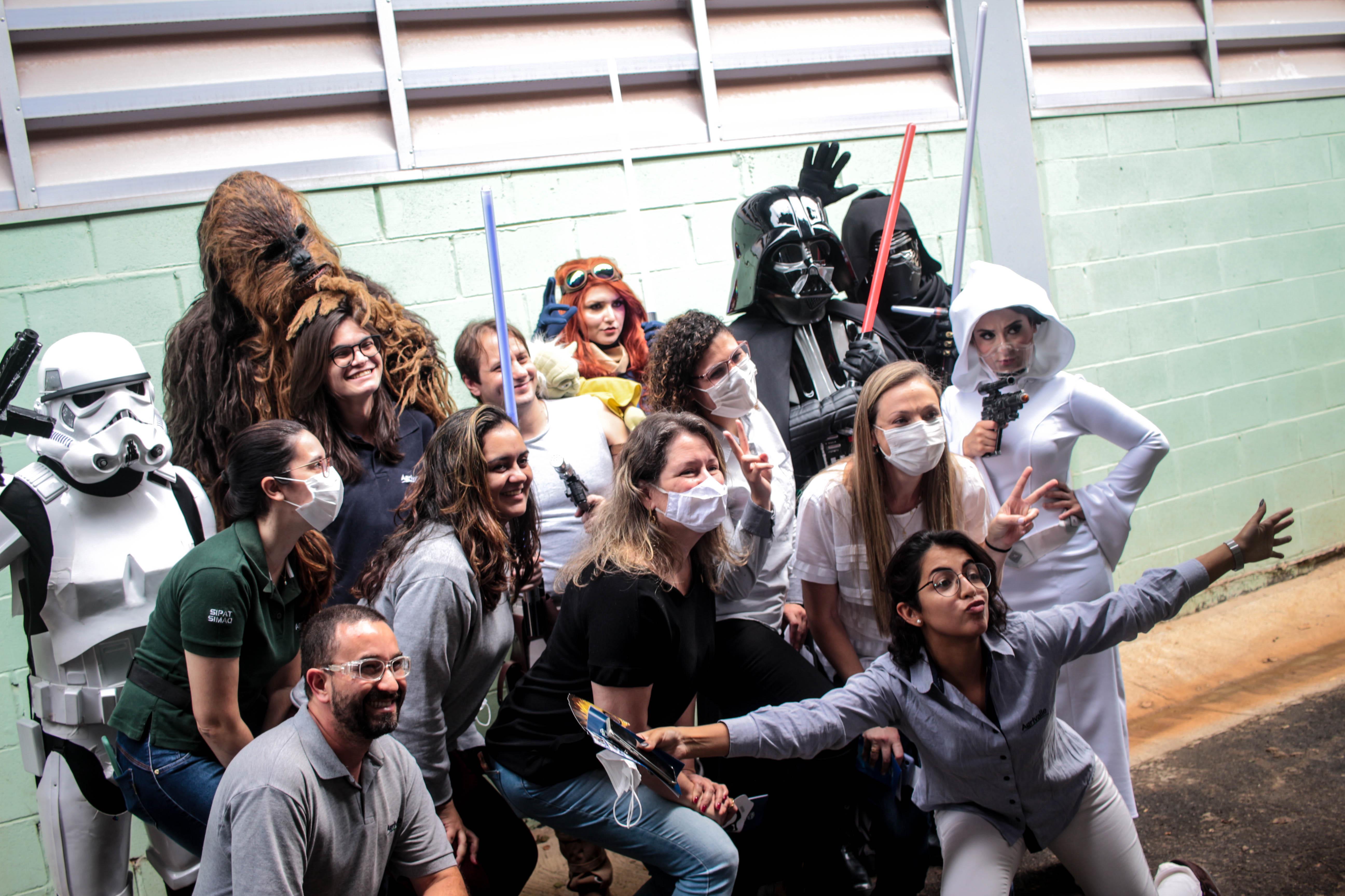 Star Wars Personagem Vivo Para Festas e Eventos.