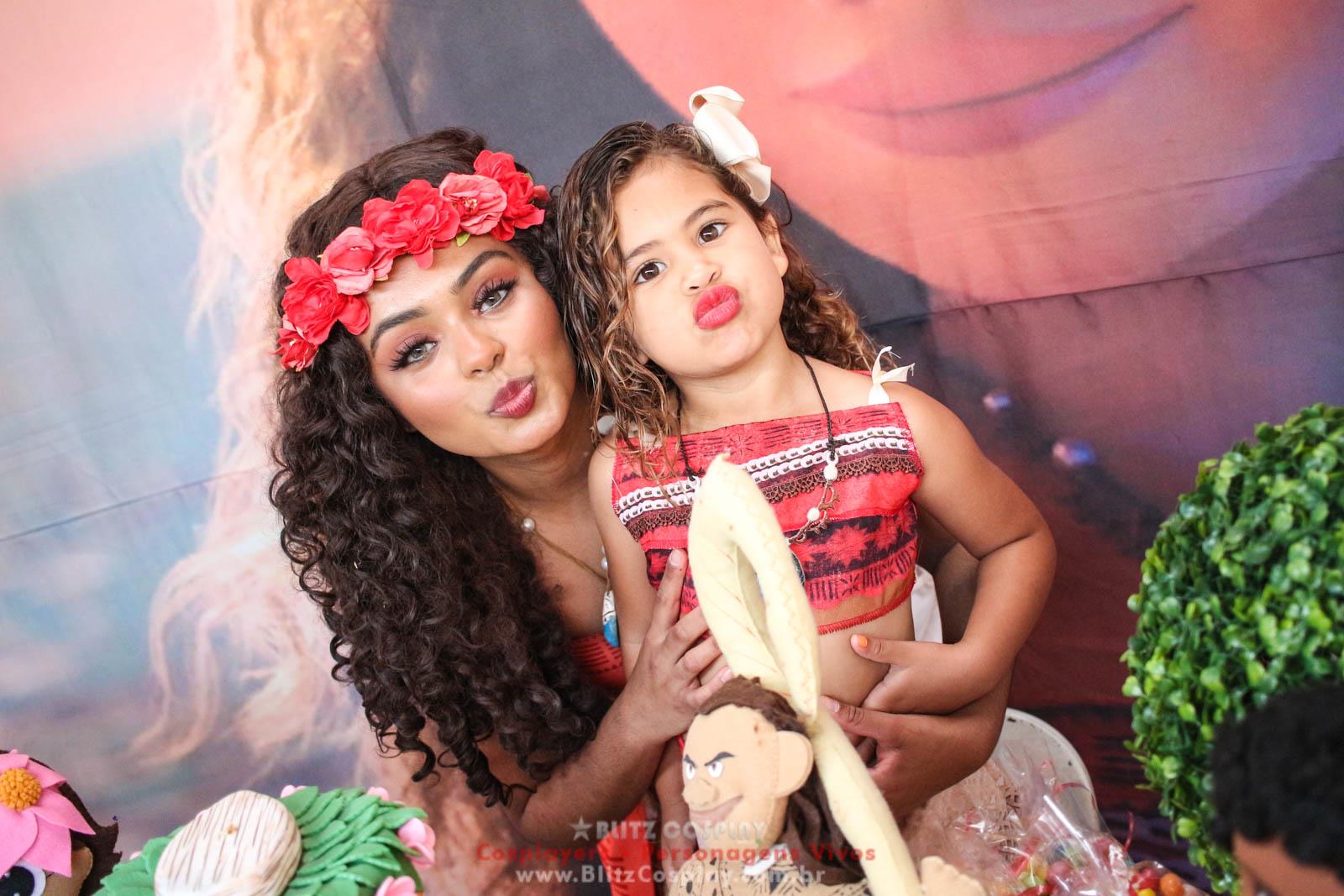 Moana Personagem Vivo Para Festa e Eventos.