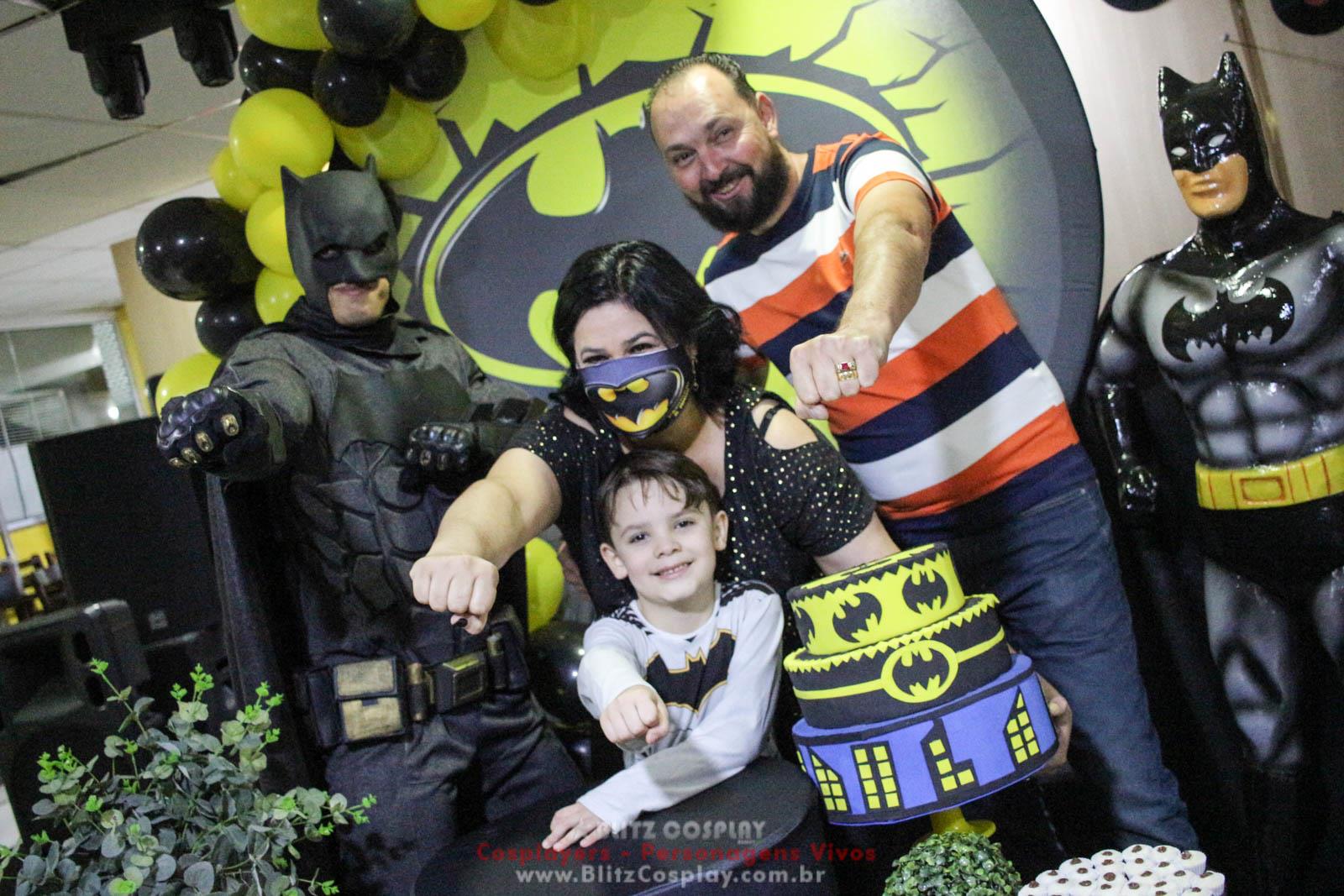 Batman Personagem Vivo Para Festas e Eventos.