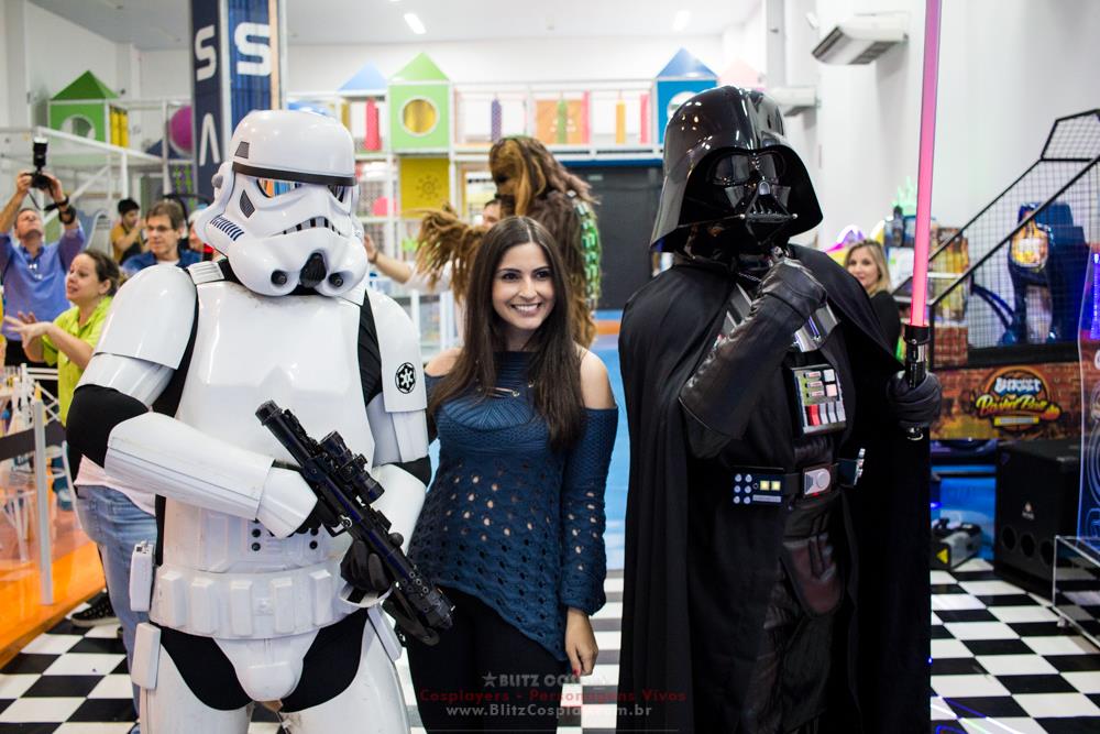 Star Wars Personagens vivos para aniversário