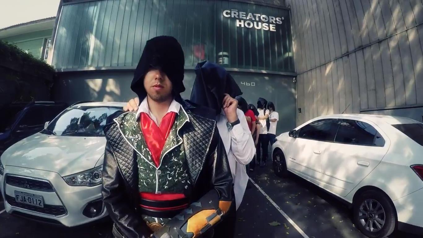 Assasin's Creed Personagem vivo para eventos