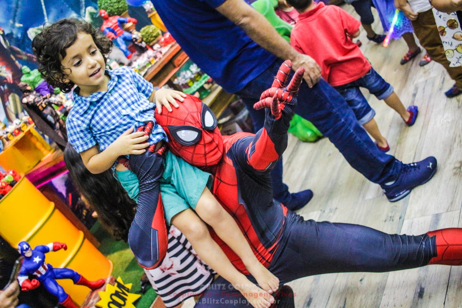 Hulk Personagem Vivo Para Festas