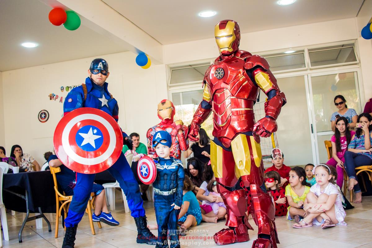 The Avengers Personagens vivos para festas