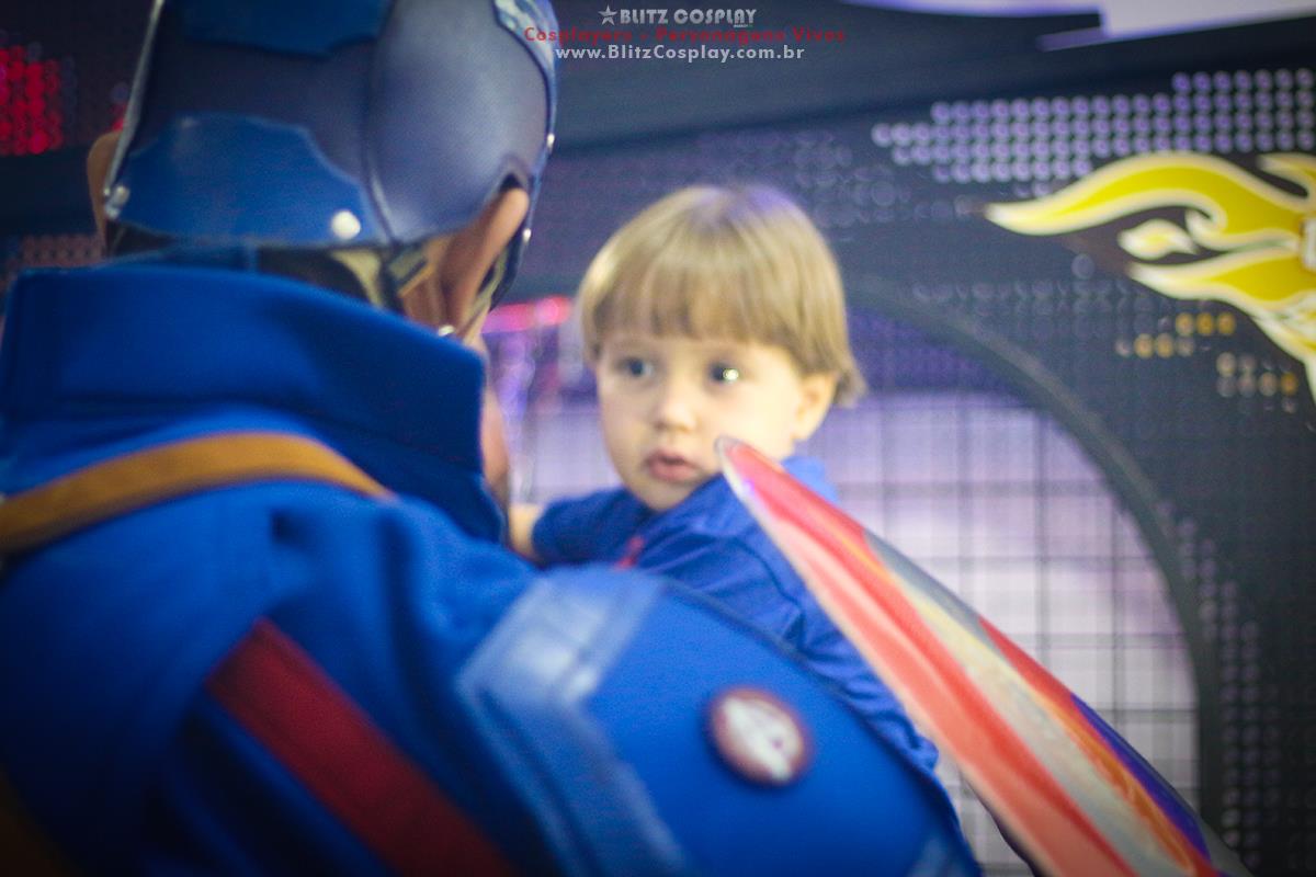 Os Vingadores personagens para eventos