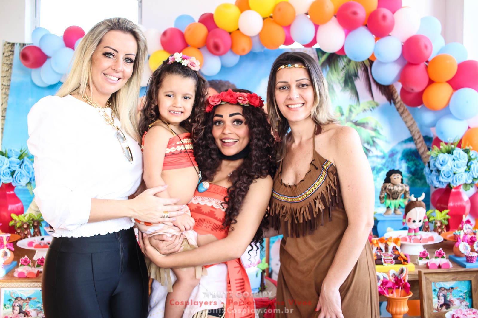 Moana Personagem Vivo Para Festa e Eventos.