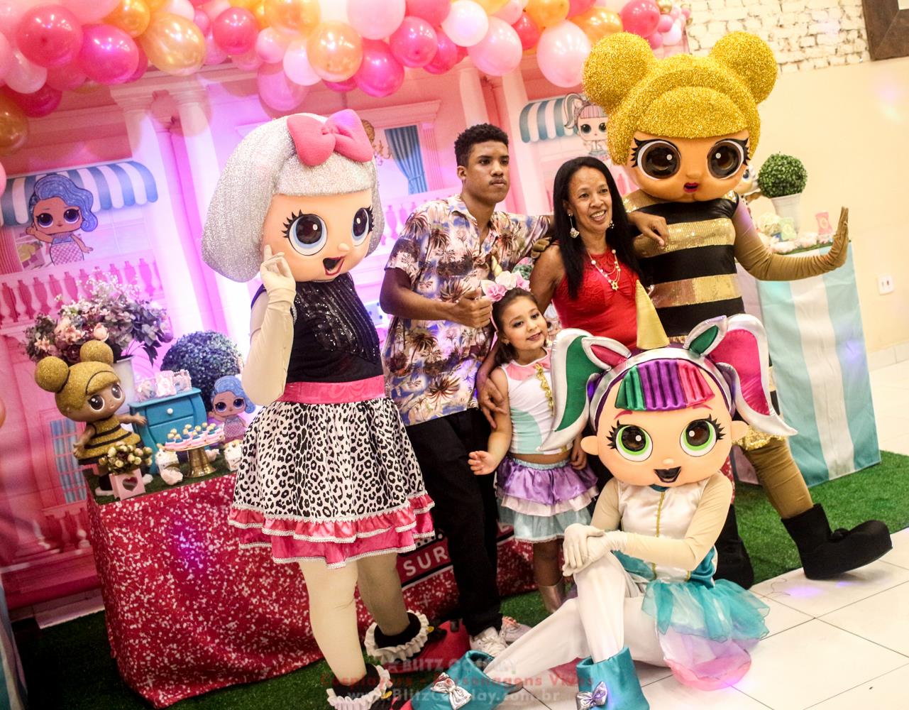 Lol Surprise Personagem Vivo Para Festas.
