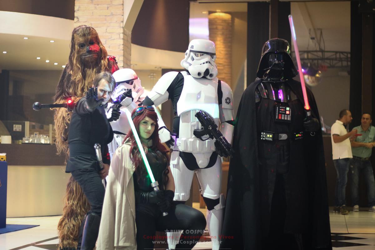Darth Vader Personagem vivo para festa