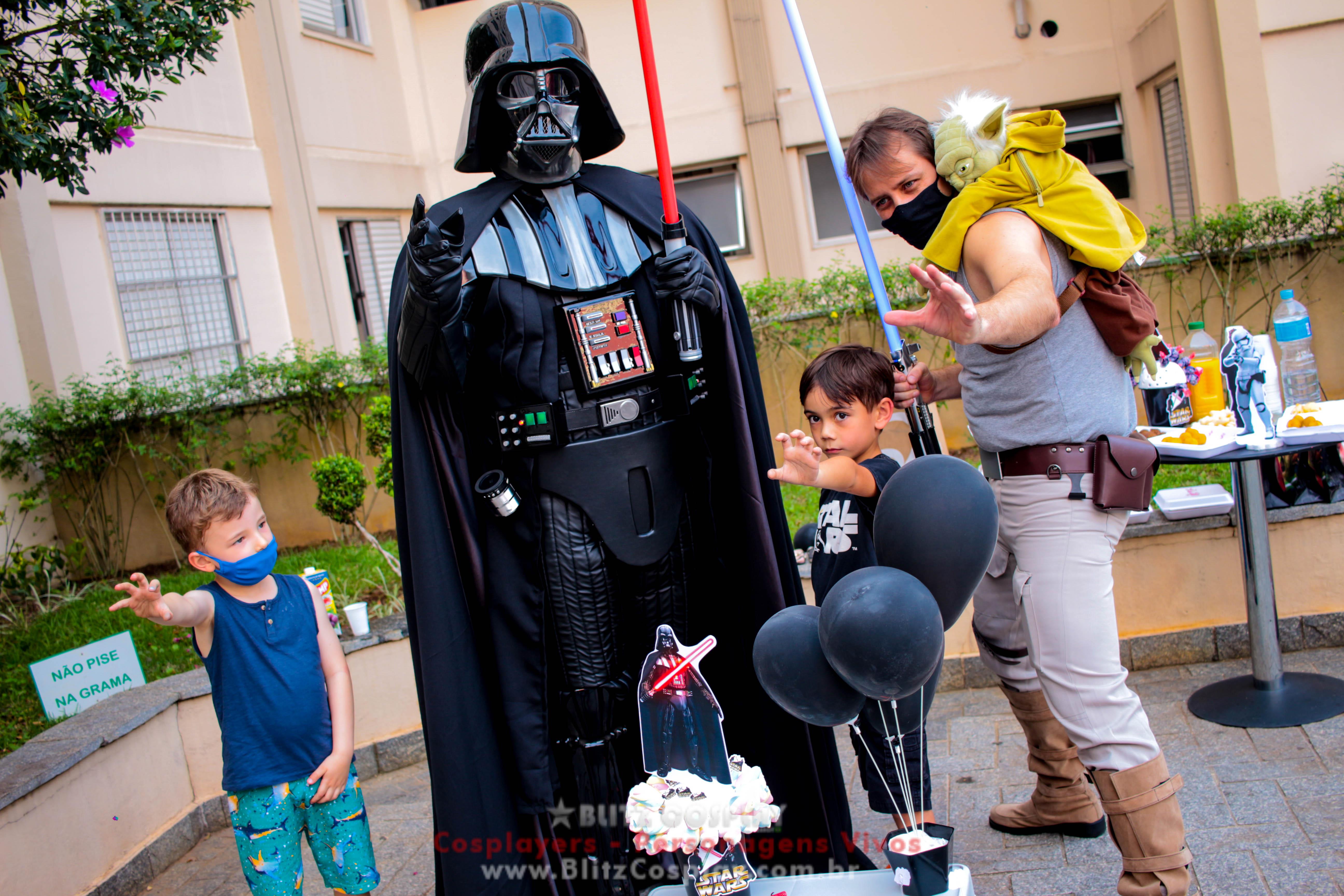 Star Wars Personagem Vivo Para Festas e Eventos.