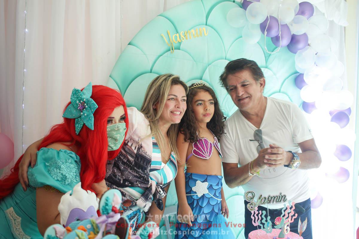 Ariel Personagem Vivo Para Festa e Eventos.