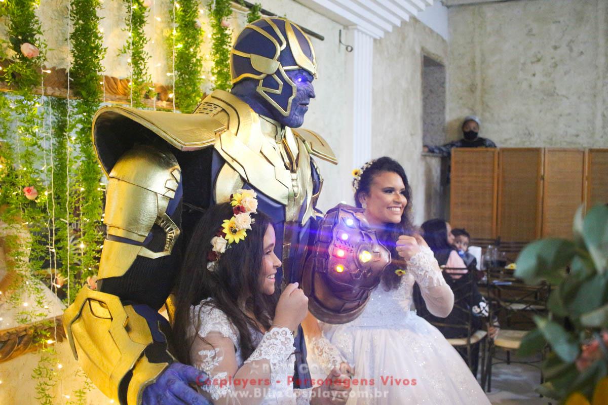 Thanos Personagem Vivo Para Festas e Eventos.