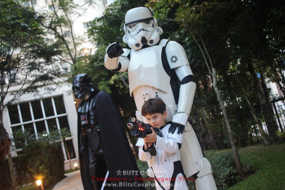 Star Wars Personagem Vivo Para Festas e Eventos.