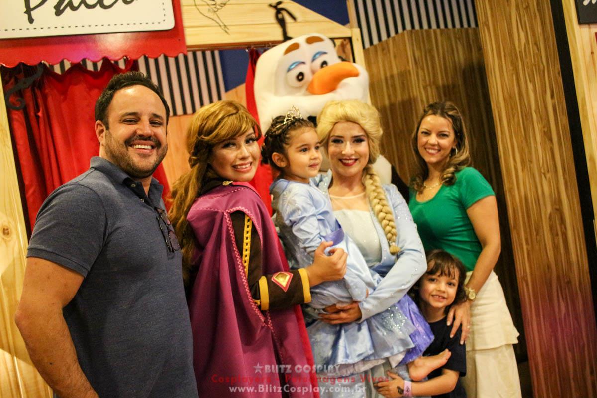 Frozen Personagens Vivos Para Festas.
