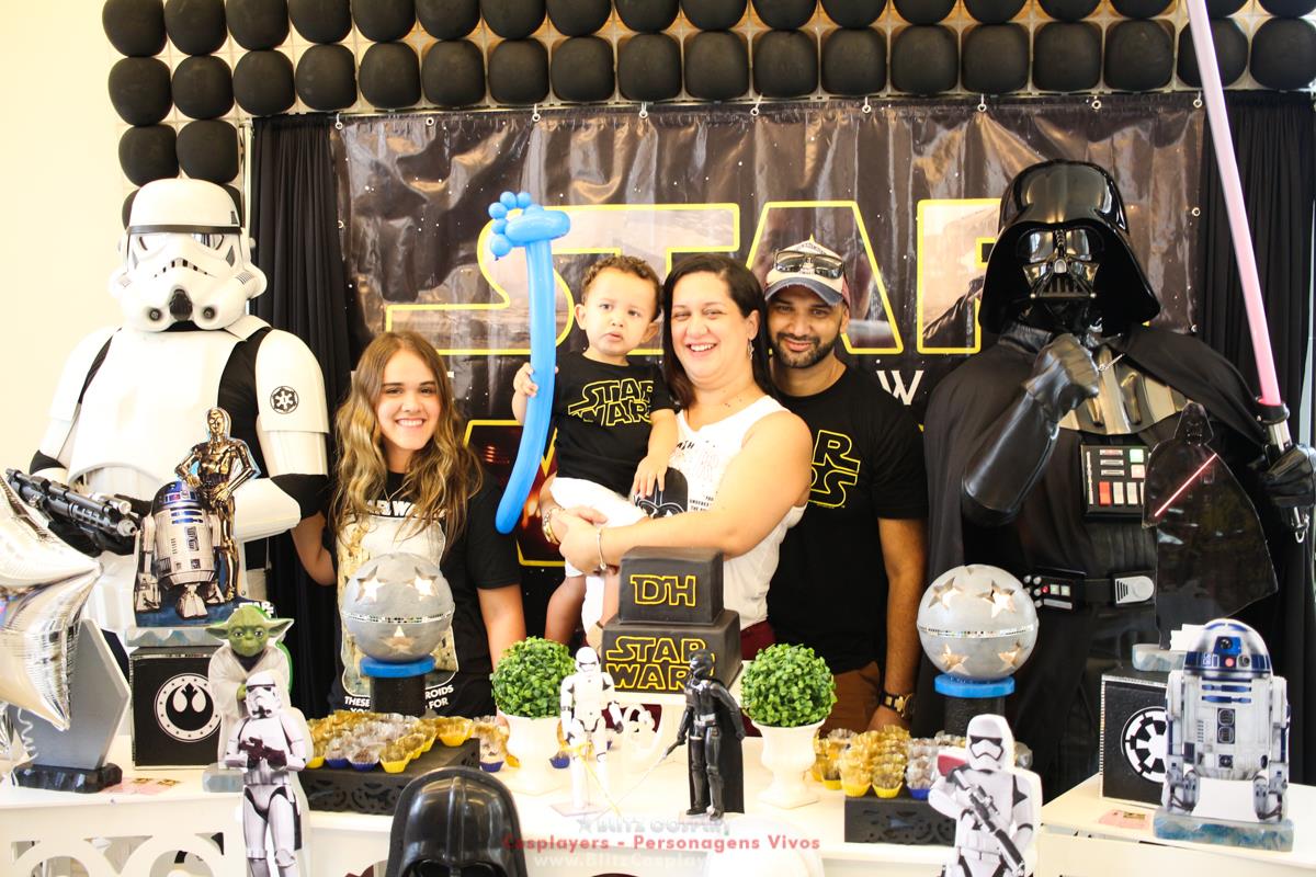 Star Wars Personagens vivos para festas