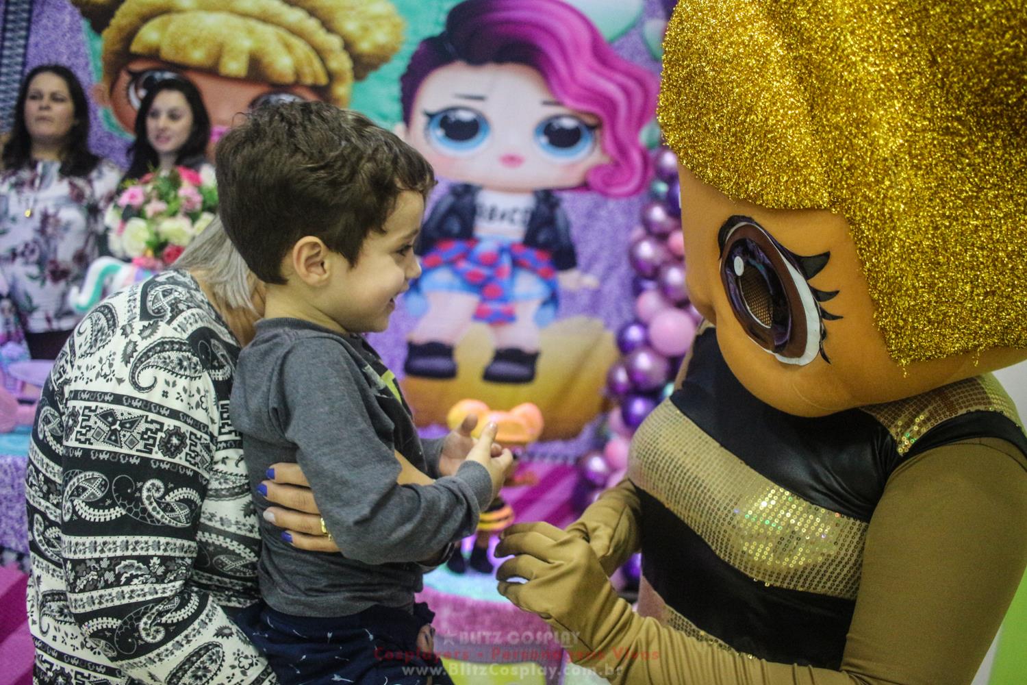 Lol Suprise Personagem Vivo Para Festas.