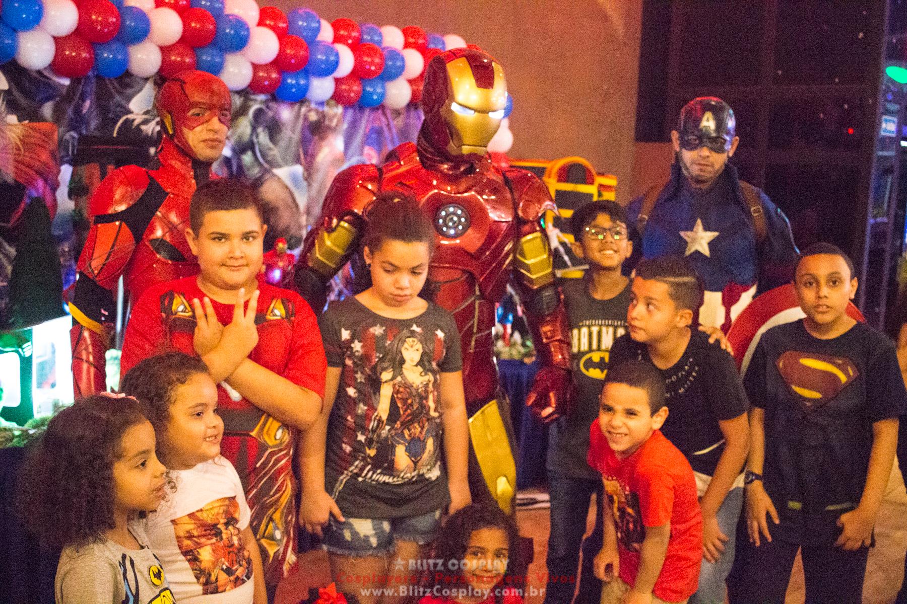 Flash personagem vivo para festas e eventos