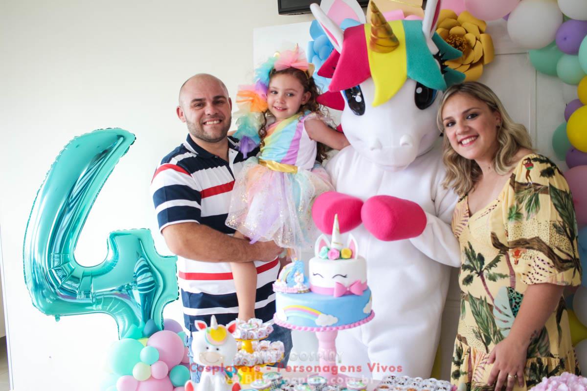 Unicórnio Personagens Vivos Para Festas e Eventos.