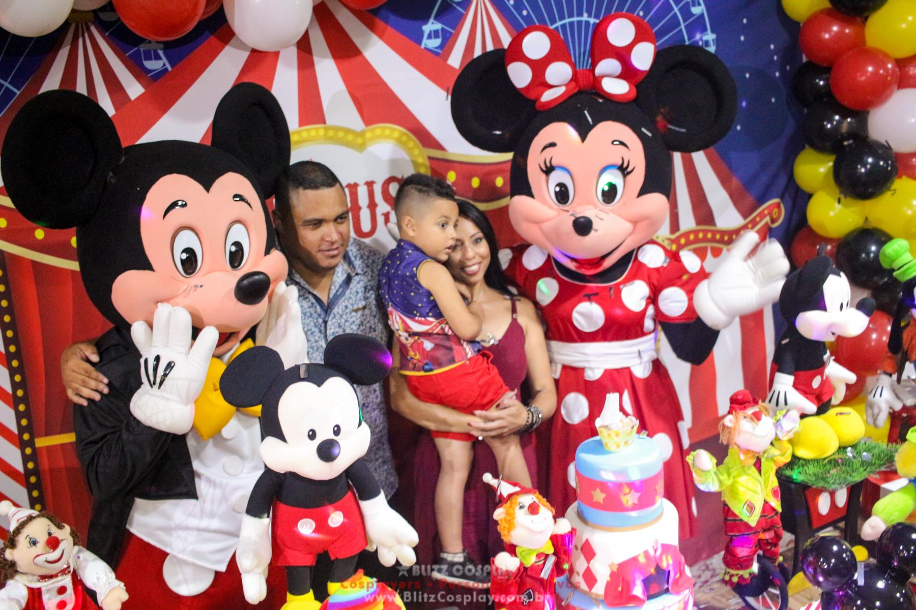 Mickey personagem vivo para festas