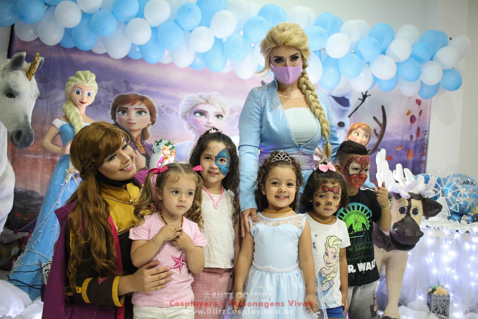 Frozen Personagens Vivos para Festas e Eventos.
