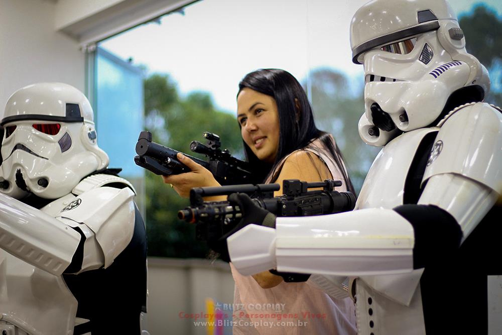 Star Wars Personagens vivos para aniversário