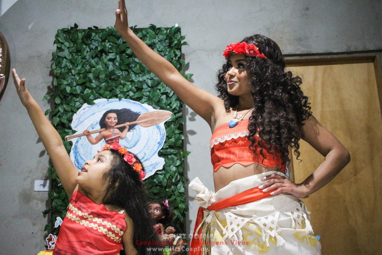 Moana Personagem Vivo Para Festas e Eventos.
