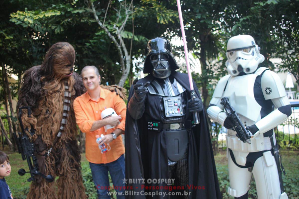 Star Wars Personagem Vivo Para Festas e Eventos.